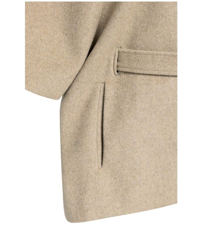 YAYA 02-001090-610 PURE CASHMERE BROWN MELANGE