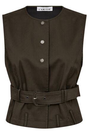 Haute L'amitié Enya Belt Vest Army