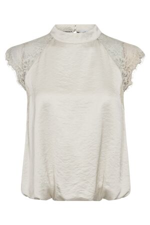 Co'Couture IdunCC Lace Ballon Top 11 Off white