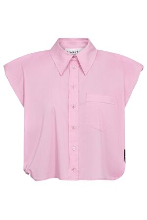 Haute L'amitié Dinnie NS Poplin Shirt Bubblegum Haute L'amitié Dinnie NS Poplin Shirt Bubblegum