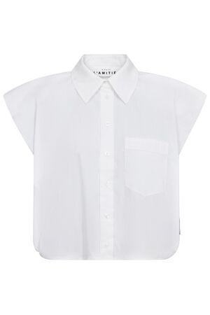 Haute L'amitié Dinnie NS Poplin Shirt White Haute L'amitié Dinnie NS Poplin Shirt White