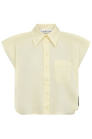 Haute L'amitié Dinnie NS Poplin Shirt Pale Yellow Haute L'amitié Dinnie NS Poplin Shirt Pale Yellow