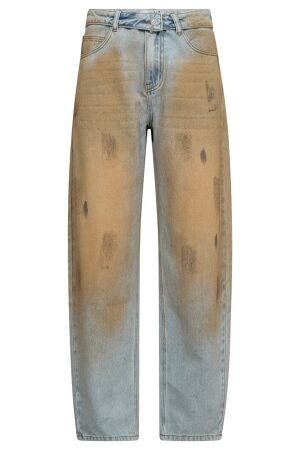Haute L'amitié Barrel Vintage Wash Flip Jeans Bleach Dirt Denim Haute L'amitié Barrel Vintage Wash Flip Jeans Bleach Dirt Denim