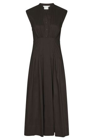 Neo Noir Irena Poplin Dress Chocolate brown Neo Noir Irena Poplin Dress Chocolate brown