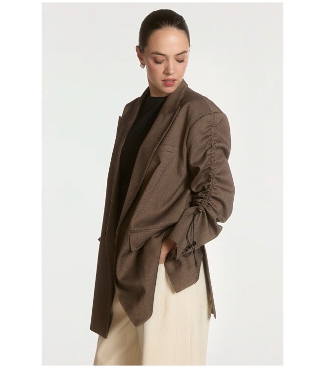 Aaiko KENDAL DOUBLE TWEED Bruin