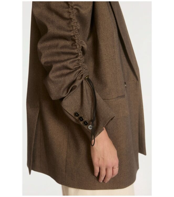 Aaiko KENDAL DOUBLE TWEED Bruin