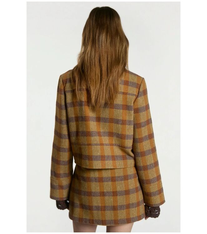 Aaiko SOLIN BROWN CHECK Bruin