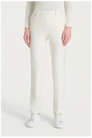 Ragno Compact pants - straight with pockets Avorio Ragno Compact pants - straight with pockets Avorio