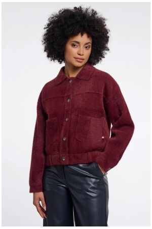 Rino & Pelle Boxy jacket 11110 sangria
