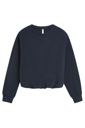 Summum Balloon sweat Peached terry 495 Midnight blue Summum Balloon sweat Peached terry 495 Midnight blue