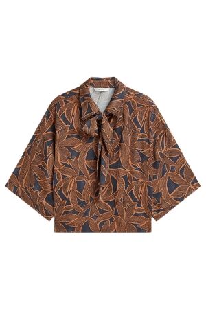 Summum Top Abstract flowers 495 Midnight blue Summum Top Abstract flowers 495 Midnight blue