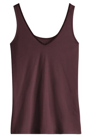 Summum Reversible top Organic cotton elastane basic 335 Dark burgundy Summum Reversible top Organic cotton elastane basic 335 Dark burgundy