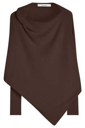 Summum Sweater Viscose blend knit 754 Dark chocolate