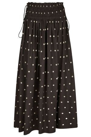 Neo Noir Lillie Dot Skirt Dark brown Neo Noir Lillie Dot Skirt Dark brown