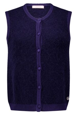 Studio Anneloes Cate sls cardigan 6502 ink blue Studio Anneloes Cate sls cardigan 6502 ink blue