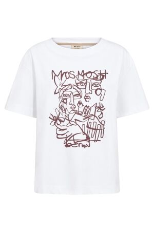 Mos Mosh MMBernat O-SS Tee 101 white