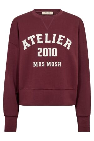 Mos Mosh MMNima O-LS Sweatshirt 278 port royale Mos Mosh MMNima O-LS Sweatshirt 278 port royale