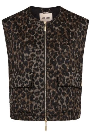 Mos Mosh MMElise Leo Vest 801 black Mos Mosh MMElise Leo Vest 801 black