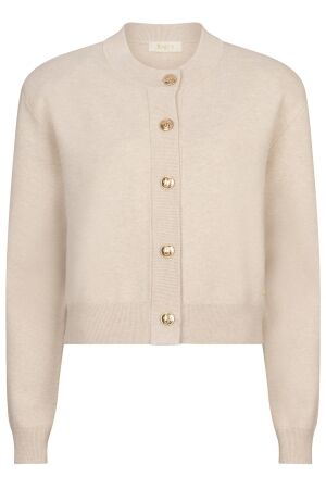 Josh V JV-FLISS regular fit cardigan 441 light ecru Josh V JV-FLISS regular fit cardigan 441 light ecru