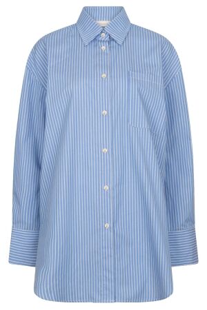 Josh V JV-SISSIE oversized blouse with stripes 642 blue stripe Josh V JV-SISSIE oversized blouse with stripes 642 blue stripe