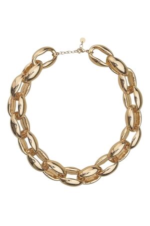 Bow 19 Samantha Necklace L Gold
