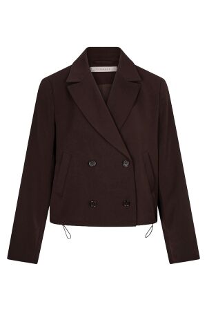 EsQualo Blazer cropped 775 cacao EsQualo Blazer cropped 775 cacao