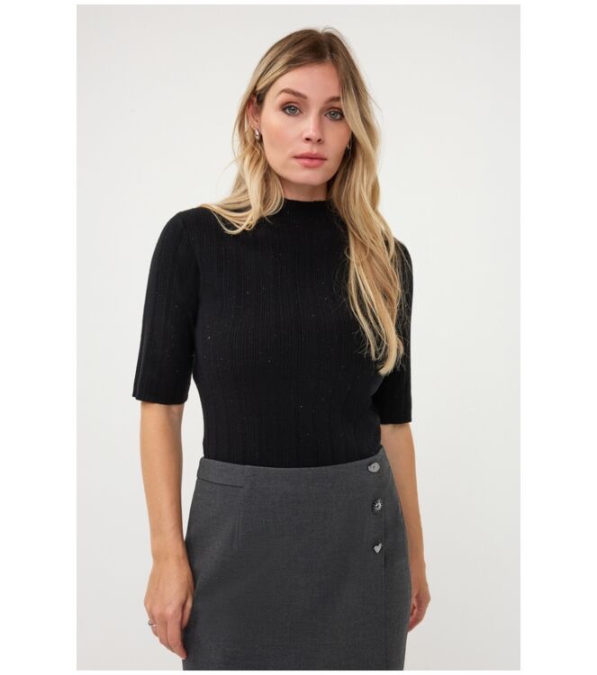 EsQualo W26.07700 Zwart
