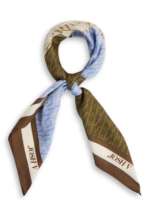 Josh V JV-CADENCE printed scarf 987 Brown