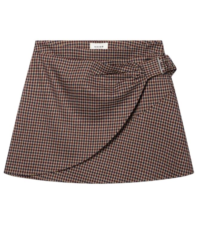 Aaiko SOIE CHECK VIS 515 Rood