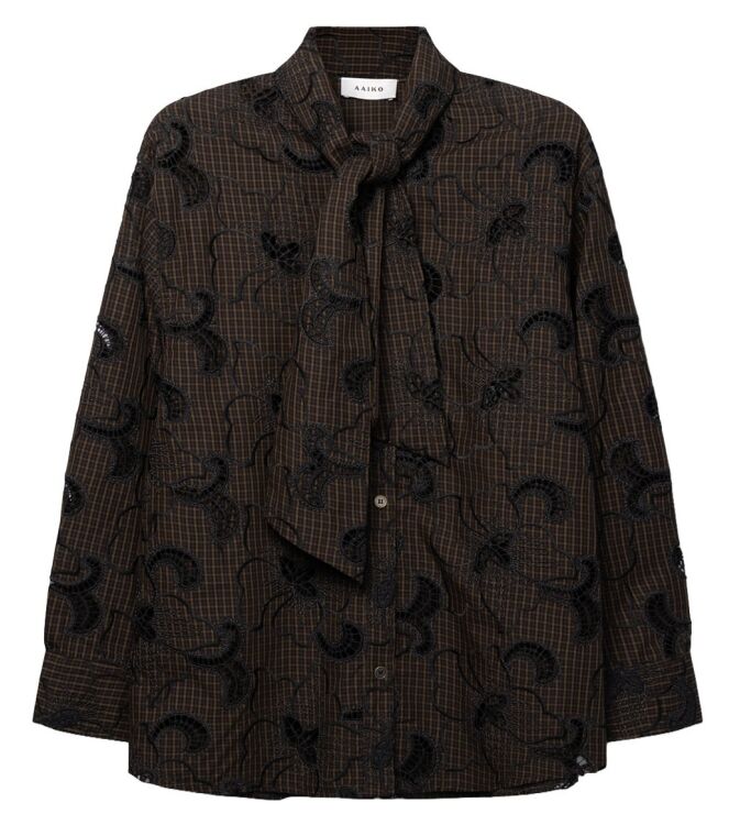 Aaiko JANESSE EMBROIDERY Bruin