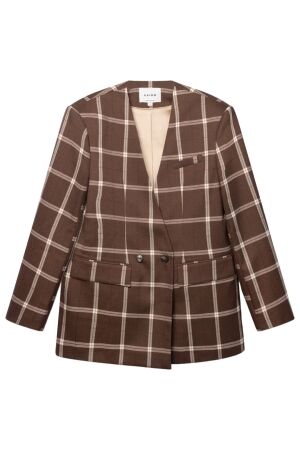 Aaiko LURAY CHECK VIS 527 191012 DARK MOCHA Aaiko LURAY CHECK VIS 527 191012 DARK MOCHA