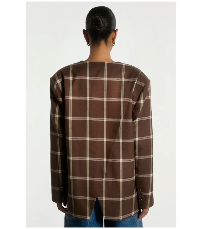Aaiko LURAY CHECK VIS 527 Bruin