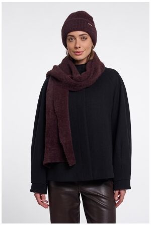 Rino & Pelle Scarf 11122 fudge cloak Rino & Pelle Scarf 11122 fudge cloak