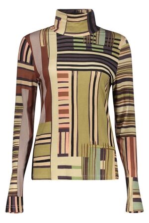 Geisha top 775 brown/coral Geisha top 775 brown/coral