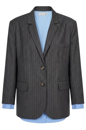March23 Hill blazer Dark Grey