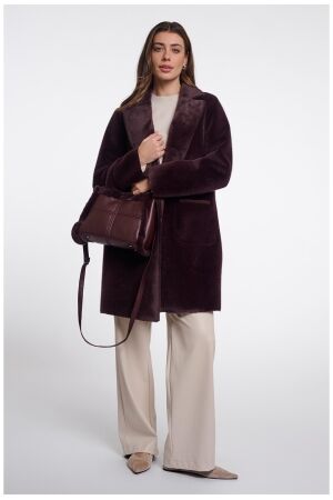 Rino & Pelle Small shopper 11122 fudge cloak