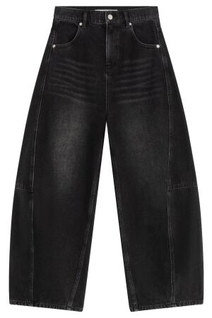 Homage Jules - Wide Balloon Jeans with low crotch Black washed Homage Jules - Wide Balloon Jeans with low crotch Black washed