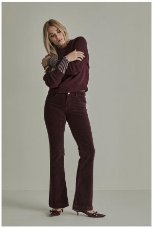 Para Mi Jade / Vintage corduroy L32 Burgundy