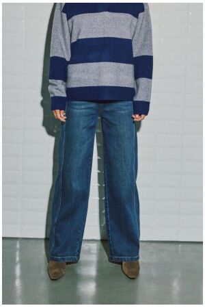 With Black WBLSHIRLEY HW WIDE JEANS blue cast blue cast With Black WBLSHIRLEY HW WIDE JEANS blue cast blue cast