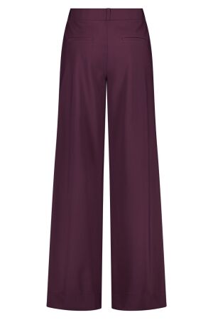 Studio Anneloes Lexie bonded trousers 4800 aubergine Studio Anneloes Lexie bonded trousers 4800 aubergine