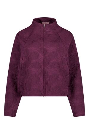 Studio Anneloes Mels bomber jacket 4800 aubergine
