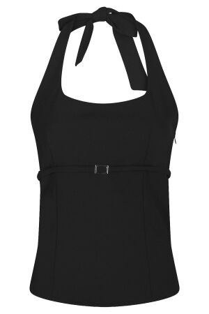 Neo Noir Rafla Stretchy Top 100 Black Neo Noir Rafla Stretchy Top 100 Black