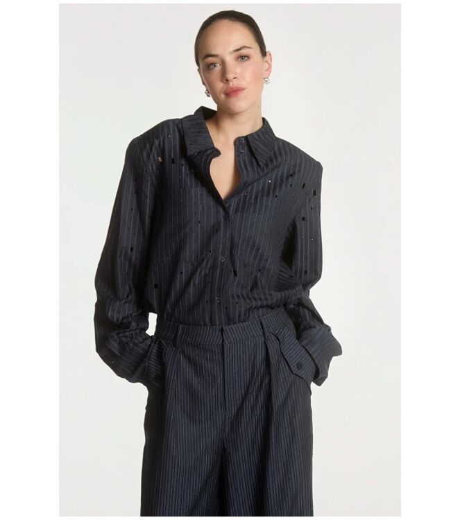 Aaiko HEIDA STRIPE PES 542 Blauw