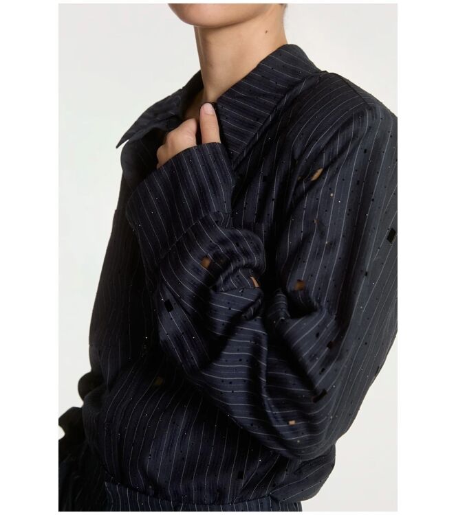 Aaiko HEIDA STRIPE PES 542 Blauw