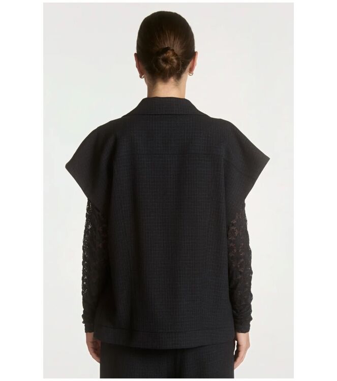 Aaiko LAON CHECK VIS 523 Zwart