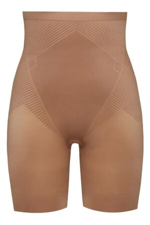 Spanx Thinstincts 2.0 - High-Waisted Mid-Thigh Short 3601 Cafe au Lait Spanx Thinstincts 2.0 - High-Waisted Mid-Thigh Short 3601 Cafe au Lait